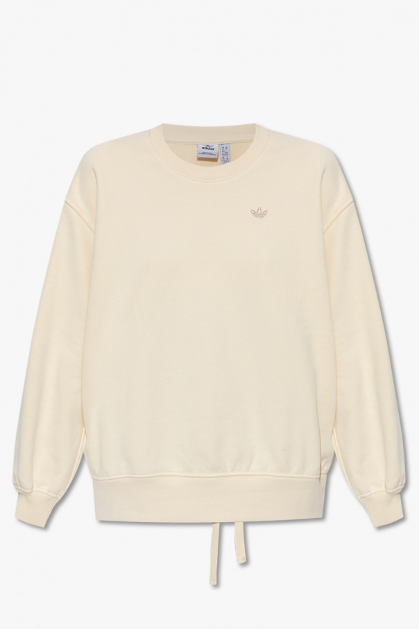 Adidas cream sweatshirt sale